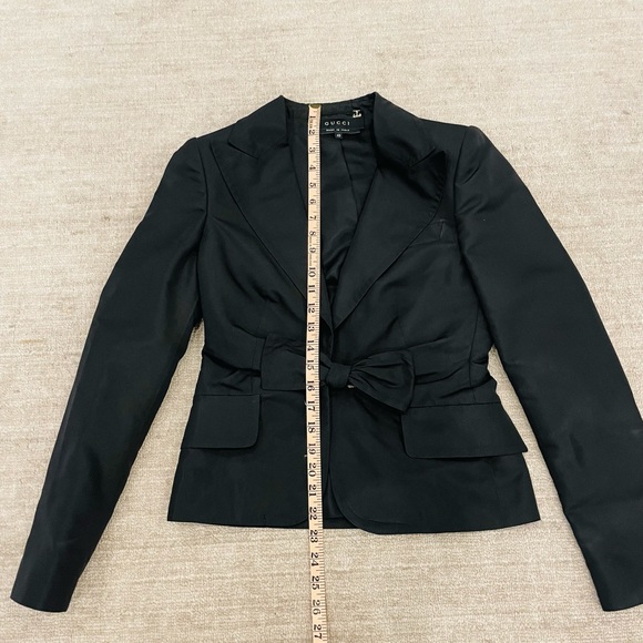 Tom Ford for Gucci Silk Bow Blazer - Picture 8 of 10